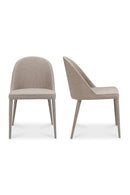 Gray Fabric Dining Chairs (2) | Novi Living Burton | Oroa.com