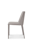Hospitality furniture - Gray Fabric Dining Chairs (2) - www.oroatrade.com