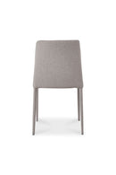 Hospitality furniture - Gray Fabric Dining Chairs (2) - www.oroatrade.com