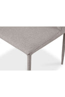 Hospitality furniture - Gray Fabric Dining Chairs (2) - www.oroatrade.com