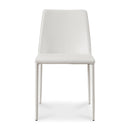 Minimalist Vegan Leather Dining Chairs (2) | Novi Living Nora | Oroa.com