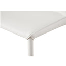 Minimalist Vegan Leather Dining Chairs (2) | Novi Living Nora | Oroa.com