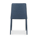 Minimalist Vegan Leather Dining Chairs (2) | Novi Living Nora | Oroa.com