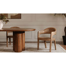 Hospitality furniture - Upholstered Open-Back Dining Chair - www.oroatrade.com