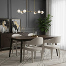 Hospitality furniture - Upholstered Open-Back Dining Chair - www.oroatrade.com