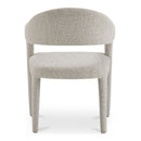 Hospitality furniture - Upholstered Open-Back Dining Chair - www.oroatrade.com