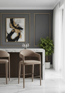 Open Barrel-Back Bar Stool | Novi Living Martens | Oroa.com