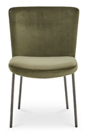 Hospitality furniture - Blackened Bronze Frame Dining Chairs (2) - www.oroatrade.com
