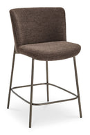 Hospitality furniture - Barrel Back Fabric Counter Stool - www.oroatrade.com