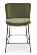 Hospitality furniture - Barrel Back Fabric Counter Stool - www.oroatrade.com
