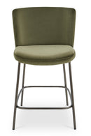 Hospitality furniture - Barrel Back Fabric Counter Stool - www.oroatrade.com