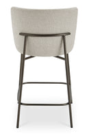 Hospitality furniture - Barrel Back Fabric Counter Stool - www.oroatrade.com