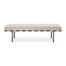 Beige Upholstered Dining Bench | Novi Living Carson