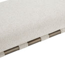 Beige Upholstered Dining Bench | Novi Living Carson