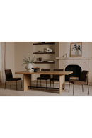 Minimalist Padded Dining Chairs (2) | Novi Living Danny