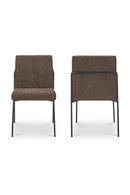 Minimalist Padded Dining Chairs (2) | Novi Living Danny