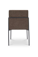 Minimalist Padded Dining Chairs (2) | Novi Living Danny