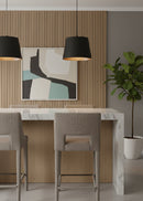 Carved Back Counter Stool | Novi Living Joyce | Oroa.com