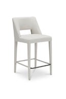 Carved Back Counter Stool | Novi Living Joyce | Oroa.com