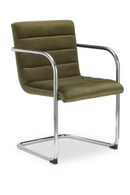 Channeled Cantilever Dining Chairs (2) | Novi Living Pedro | Oroatrade.com