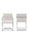 Channeled Cantilever Dining Chairs (2) | Novi Living Pedro | Oroa.com