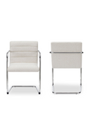 Channeled Cantilever Dining Chairs (2) | Novi Living Pedro | Oroatrade.com