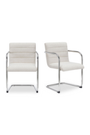 Channeled Cantilever Dining Chairs (2) | Novi Living Pedro | Oroatrade.com
