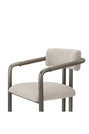 Brown Fabric Dining Chair | Novi Living Cassidy | Oroatrade.com