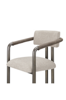 Brown Fabric Counter Stool | Novi Living Cassidy | Oroatrade.com