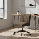 Channeled Office Chair | Novi Living Sally