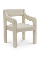 Upholstered Sloped-Arm Dining Chair | Novi Living Elise | Oroa.com