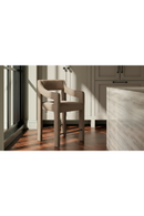 Upholstered Sloped-Arm Counter Stool | Novi Living Elise | Oroatrade.com