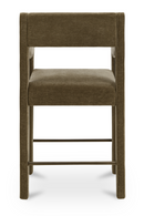 Upholstered Sloped-Arm Counter Stool | Novi Living Elise | Oroatrade.com