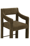 Upholstered Sloped-Arm Counter Stool | Novi Living Elise | Oroatrade.com
