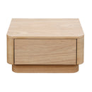 Modern European furniture - 1-Drawer Wooden Nightstand S - www.oroa.com