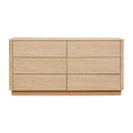 Contract furniture - 6-Drawer Wooden Dresser - www.oroatrade.com