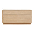 Contract furniture - 6-Drawer Wooden Dresser - www.oroatrade.com