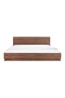 Hospitality furniture - Walnut Veneer Bed - www.oroatrade.com