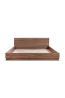 Hospitality furniture - Walnut Veneer Bed - www.oroatrade.com