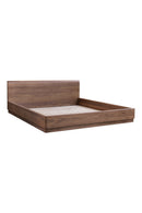 Hospitality furniture - Walnut Veneer Bed - www.oroatrade.com