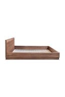Hospitality furniture - Walnut Veneer Bed - www.oroatrade.com