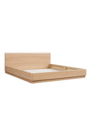 Hospitality furniture - Light Oak Scandinavian Bed - www.oroatrade.com