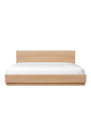Hospitality furniture - Light Oak Scandinavian Bed - www.oroatrade.com