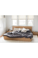 Hospitality furniture - Light Oak Scandinavian Bed - www.oroatrade.com