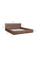 Hospitality furniture - Walnut Veneer Bed - www.oroatrade.com