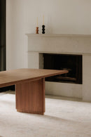 Hospitality furniture - Rectangular Oak Dining Table - www.oroatrade.com
