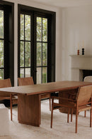 Hospitality furniture - Rectangular Oak Dining Table - www.oroatrade.com