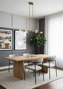 Hospitality furniture - Rectangular Oak Dining Table - www.oroatrade.com