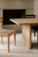 Hospitality furniture - Rectangular Oak Dining Table - www.oroatrade.com