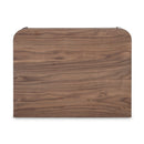 2-Drawer Wooden Tall Nightstand | Novi Living Round Off | Oroa.com